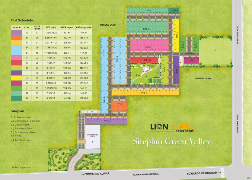 Trehan Floors,Master Plan | DhanBhumi